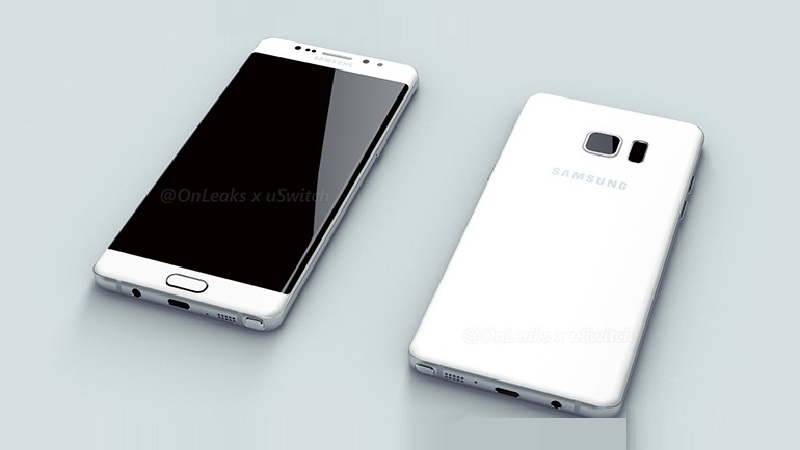 Galaxy Note 6 Edge lần đầu xuất hiện hình ảnh rõ nét, chi tiết 