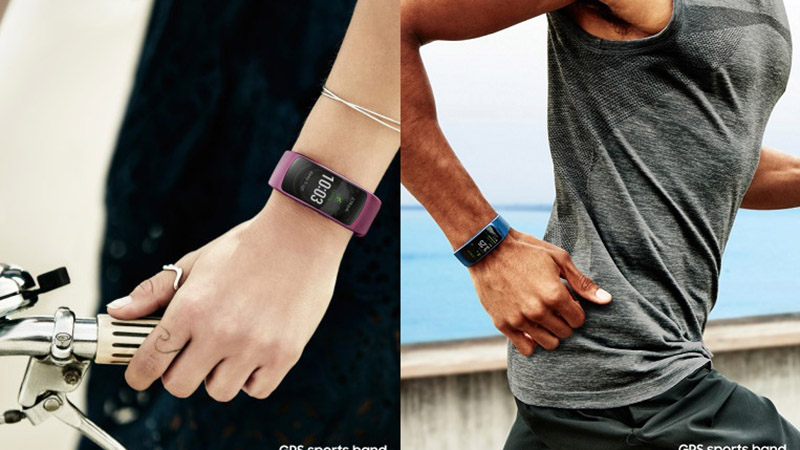 Hình ảnh thực tế trên tay Gear Fit 2 và Gear Icon X