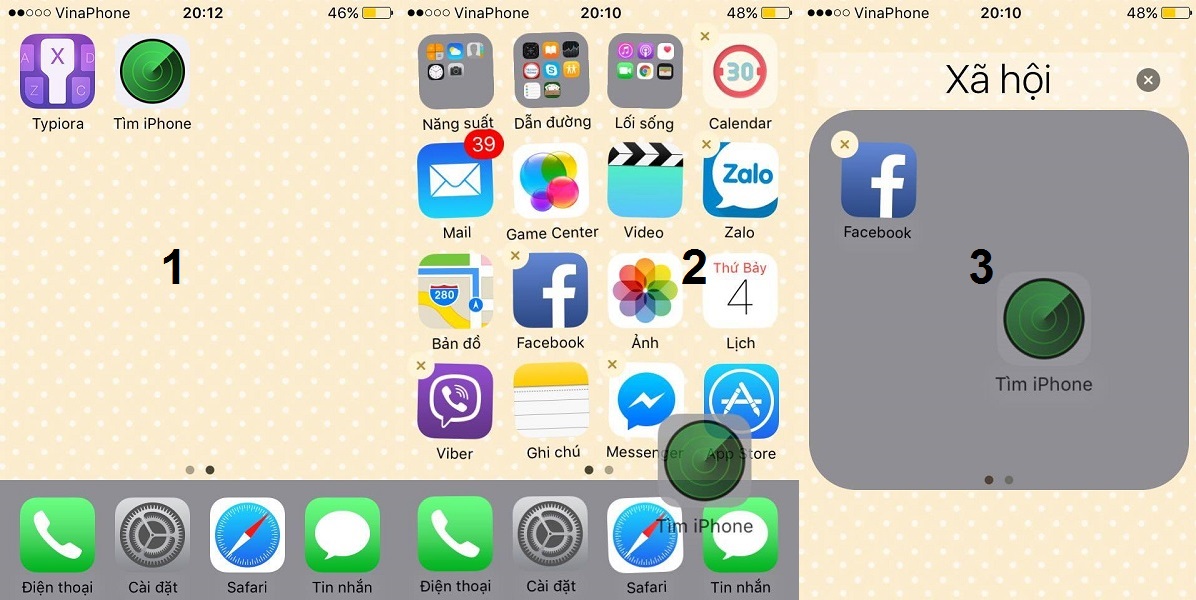 ẩn ứng dụng iphone