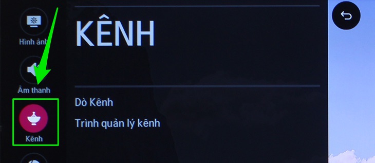 Chọn Kênh