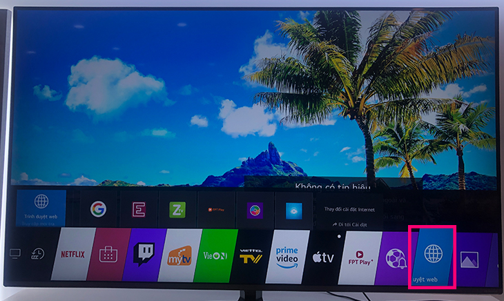 Các xóa lịch sử trình duyệt web trên tivi LG Các xóa lịch sử trình duyệt web trên tivi LG
