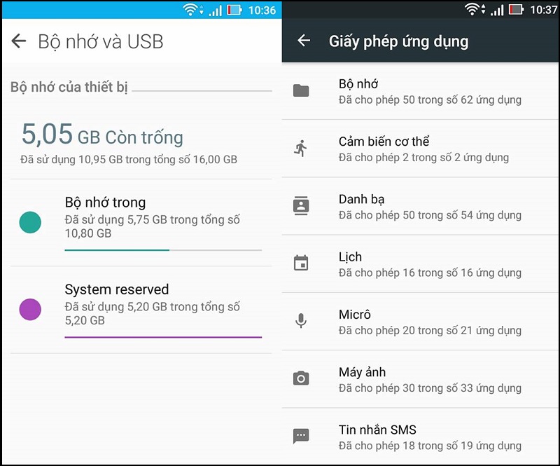 Zenfone 2 Laser ZE550KL cập nhật Android 6.0
