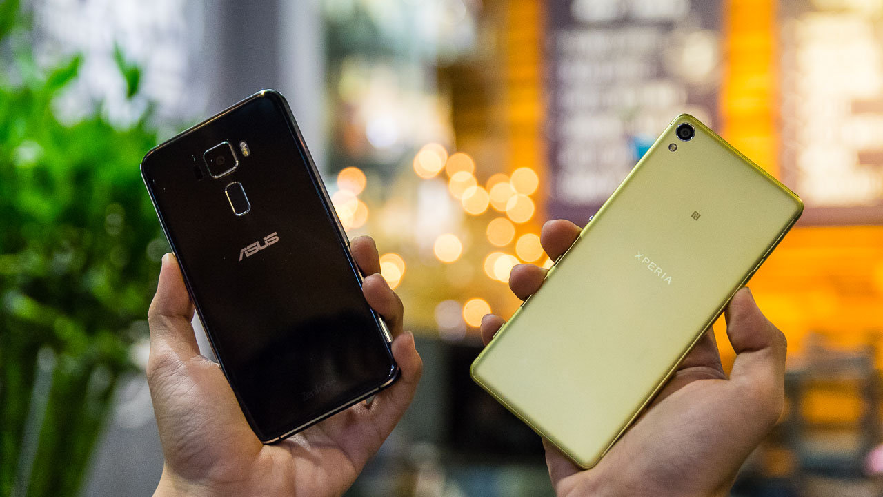 Xperia XA - Zenfone 3