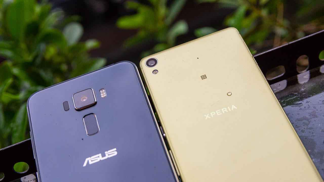 Xperia XA - Zenfone 3