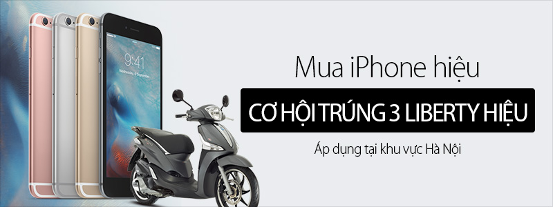 Mua iPhone trúng Libery hiệu