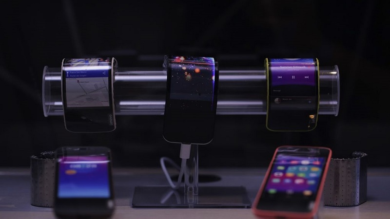 Smartphone uốn dẻo của Lenovo