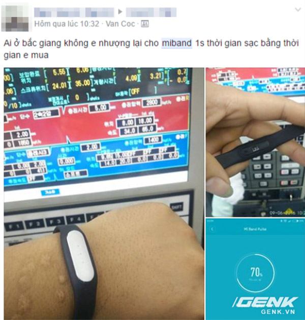 miband2_3 Đón Mi Band 2, người dùng bán lại Mi Band 1S giá chỉ 150.000 đồng