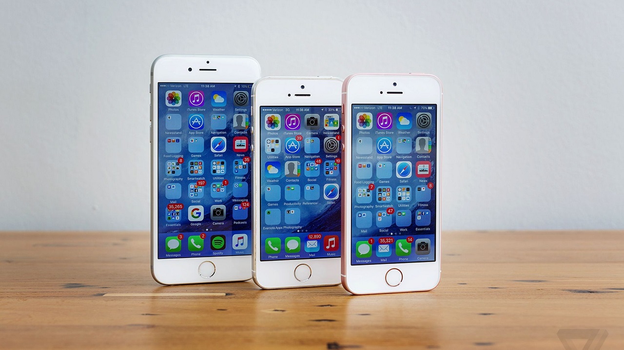 Review Iphone 5S, 6S, 6 Plus Chạy Ios 10