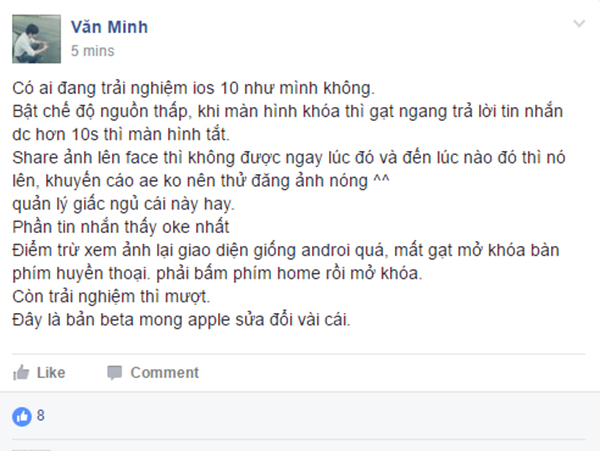 iPhone Người dùng gặp lỗi không đáng có khi cập nhật lên iOS 10