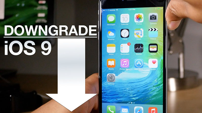 Hạ cấp về iOS 9
