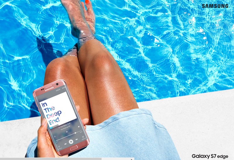 Samsung Galaxy S7 edge màu hồng vàng hướng đến nhóm khách hàng nữ nhiều hơn