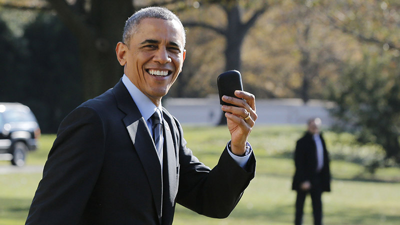 Tổng thống Obama bỏ BlackBerry để được lên đời Galaxy S4