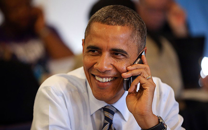 Tổng thống Obama bỏ BlackBerry để được lên đời Galaxy S4