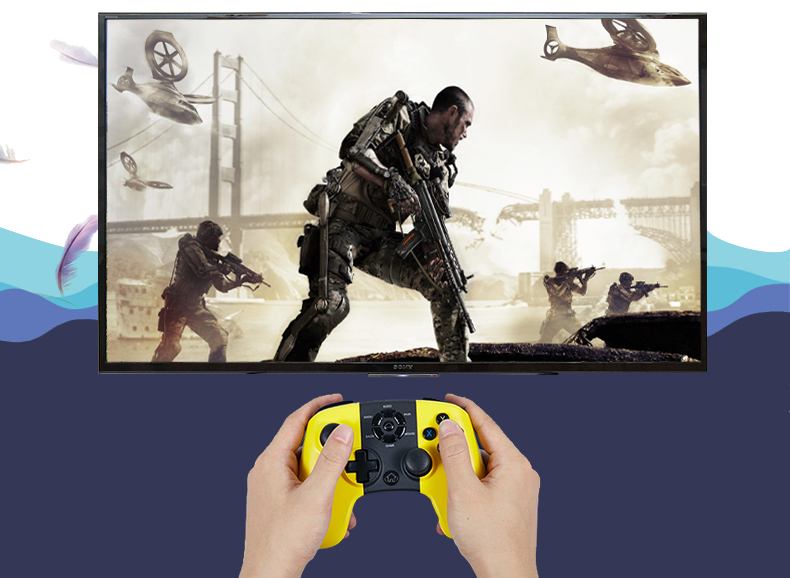 Kết nối tivi với tay cầm chơi game Những lý do bạn nên mua Android tivi Sony > Kết nối tivi với tay cầm chơi game