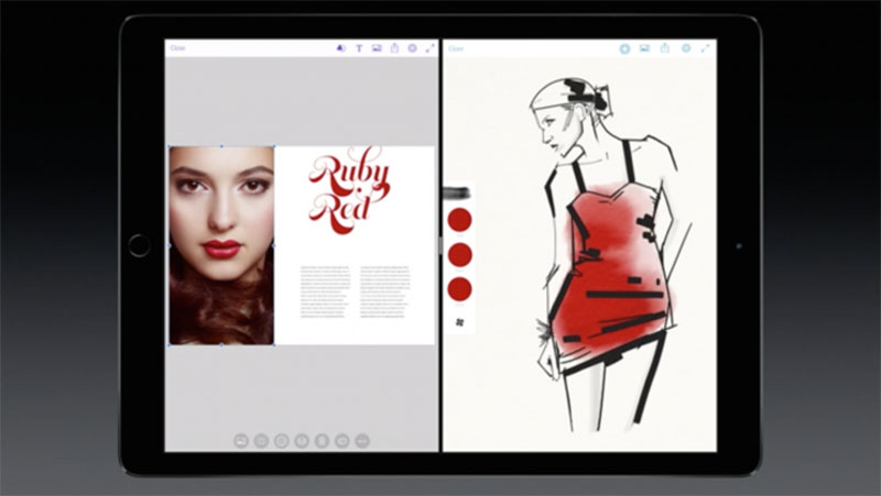 Ứng dụng phát thảo trên iPad Pro