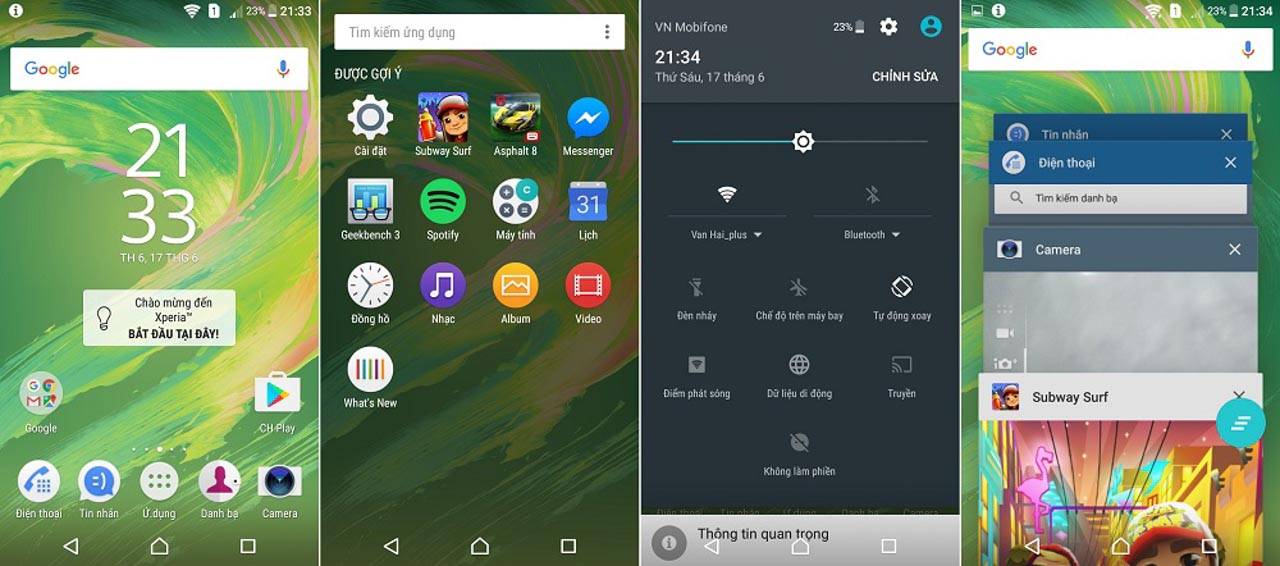 Đánh giá Xperia XA