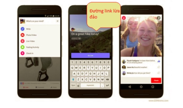 Người dùng Việt cần cảnh giác với thủ đoạn lừa đảo qua Facebook Live