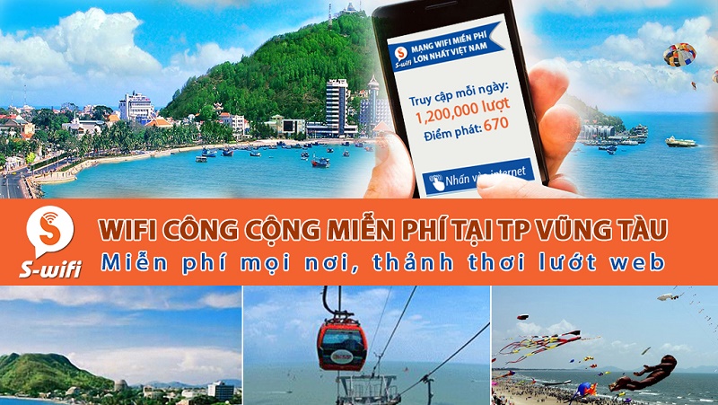 Vũng Tàu bắt đầu được phủ sóng wifi miễn phí