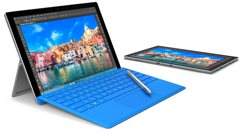Surface Pro 4 3. Laptop lai máy tính bảng: Surface Pro 4