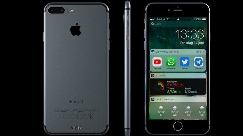 iPhone 7 Plus có camerea kép, pin dung lượng lên tới 3.500 mAh