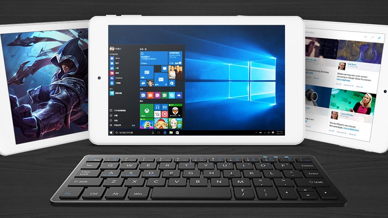 Thêm tablet chạy 2 hệ điều hành Windows 10 và Android ra mắt thị trường