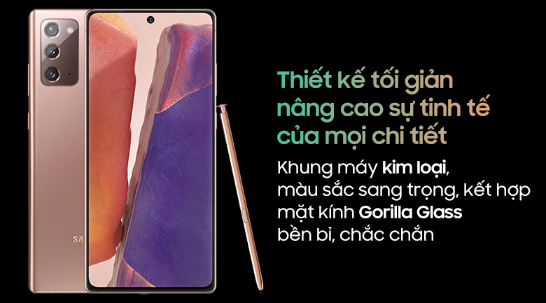 Điện thoại Samsung Galaxy Note 20