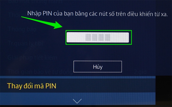 Nhập mã PIN