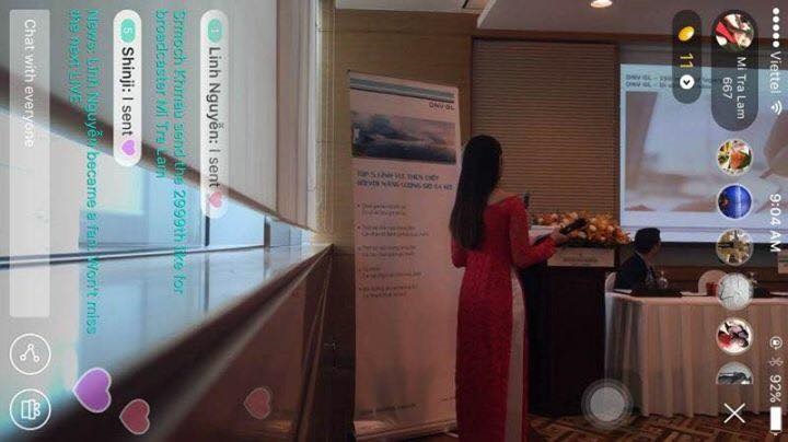 Doanh nghiệp đưa ứng dụng Live Stream của mạng xã hội BIGO Live vào các buổi hội họp thật tiện ích Doanh nghiệp đưa ứng dụng Live Stream của mạng xã hội BIGO Live vào các buổi hội họp thật tiện ích