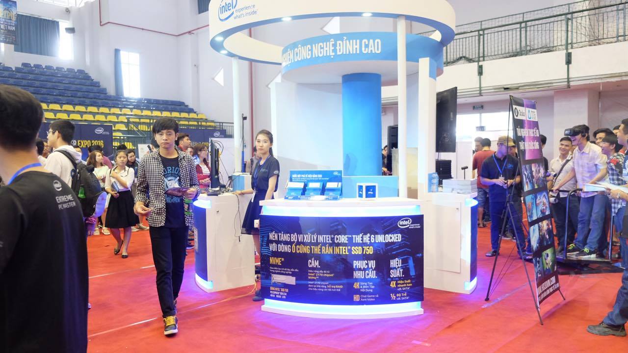 Intel ra mắt cpu Core i7 cho PC mạnh nhất hiện nay tại Lễ hội trình diễn máy tính lớn nhất VN