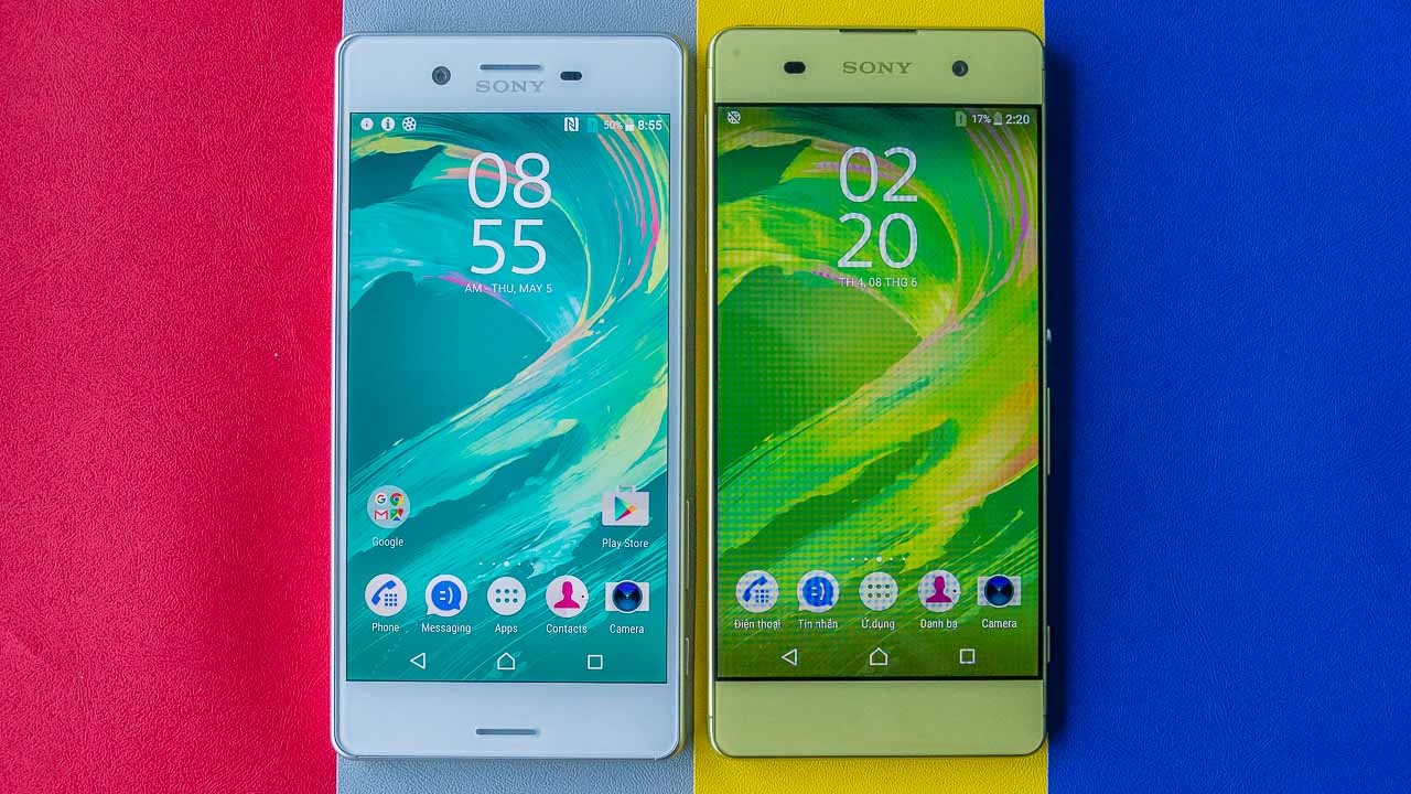 So sánh Xperia X và XA So sánh Xperia X và XA