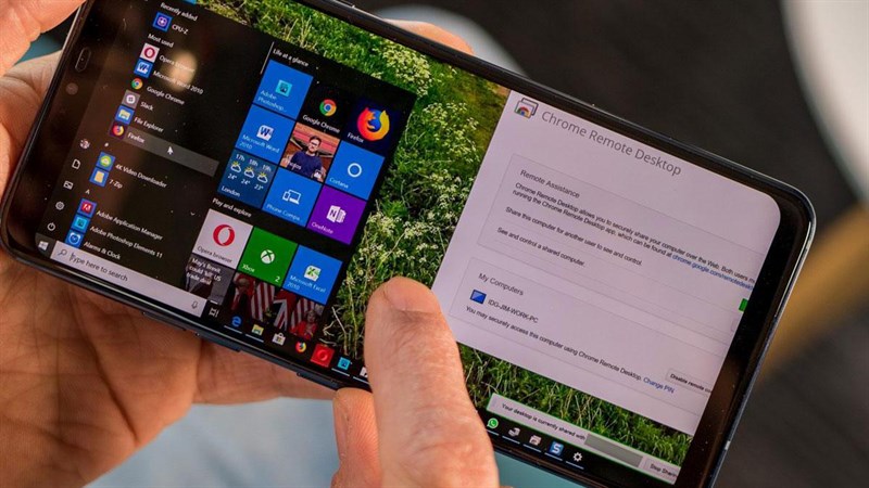 cách điều khiển máy tính từ xa bằng điện thoại