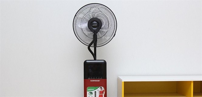 Cách sử dụng quạt phun sương