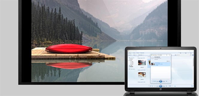 Cách chuyển hình từ laptop lên tivi bằng DLNA