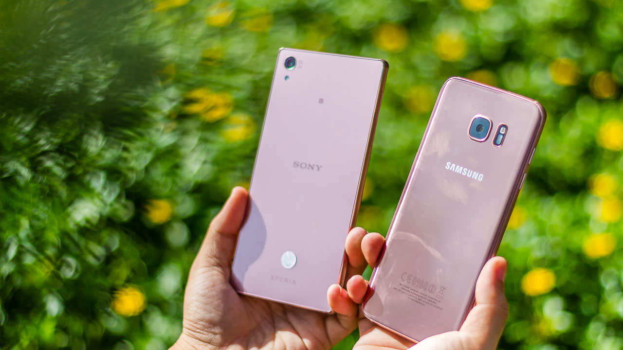 S7 Pink Gold and Z5 Premium Pink S7 Pink Gold and Z5 Premium Pink