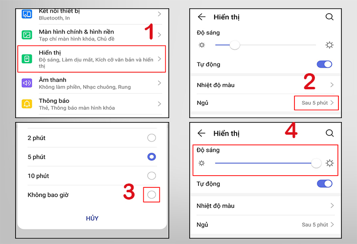 Cách kiểm tra pin trong 60 phút