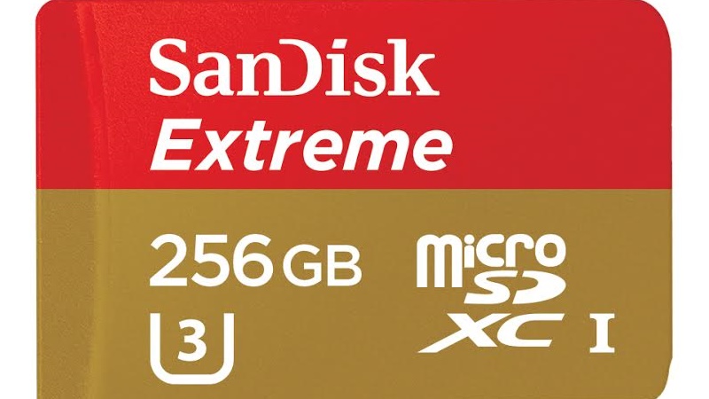 SanDisk tung thẻ nhớ microSD 256 GB nhanh nhất thế giới