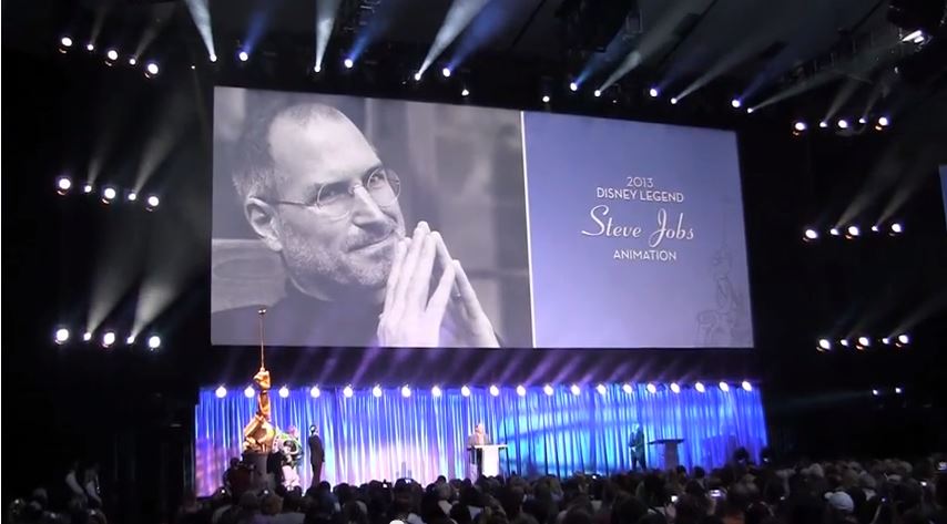 Một buổi vinh danh Jobs của Disney