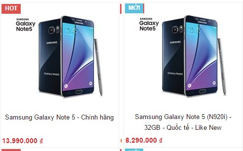 Samsung Galaxy Note 5 Samsung Galaxy Note 5