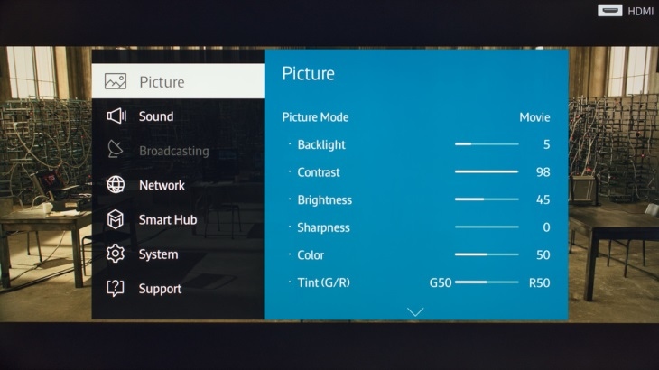 Prioritize adjusting the backlight first