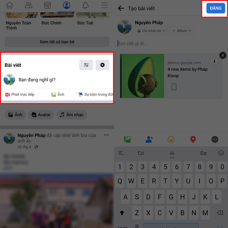 Cách đăng ảnh lên Facebook mà không bị vỡ