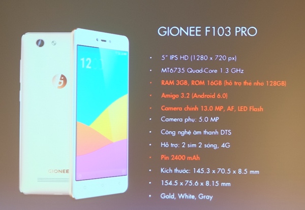 Cấu hình và giá bán