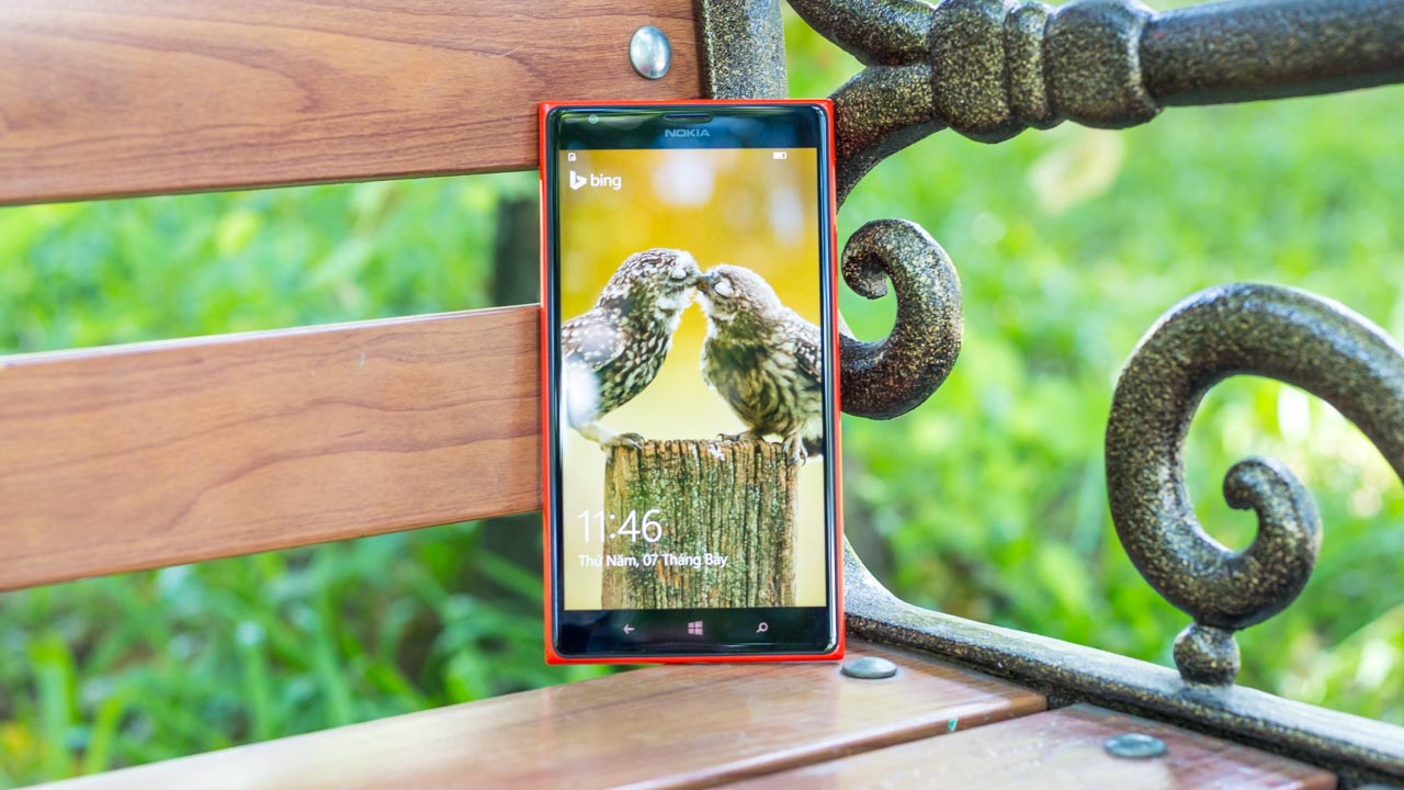 Thiết kế mặt trước Lumia 1520 Thiết kế mặt trước Lumia 1520