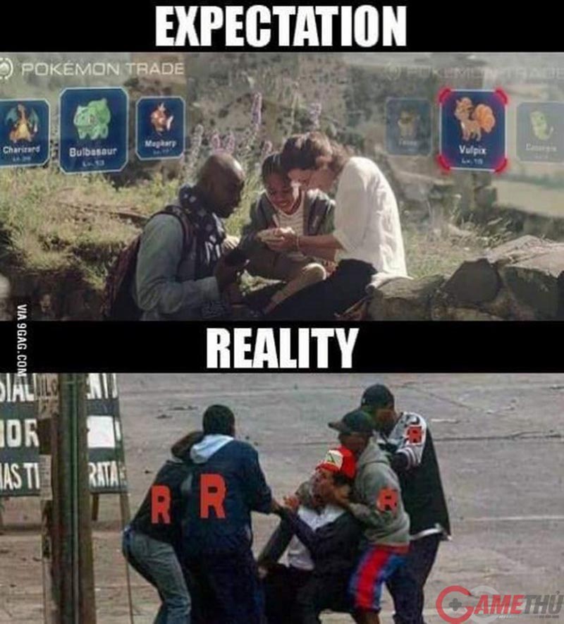 Đi bắt Pokémon phải cẩn thận