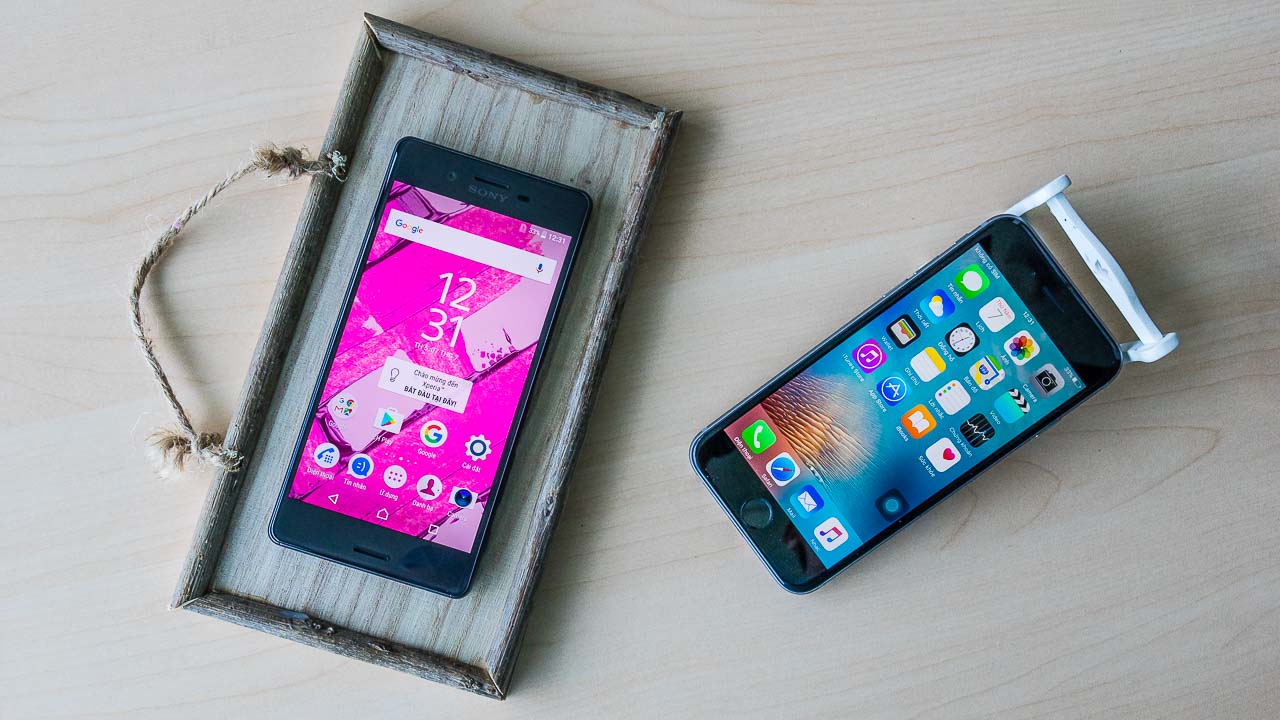 So sánh Xperia X và iPhone 6
