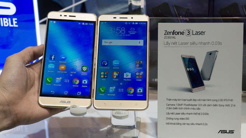 Zenfone 3 Max vs Zenfone 3 Laser Zenfone 3 Max vs Zenfone 3 Laser