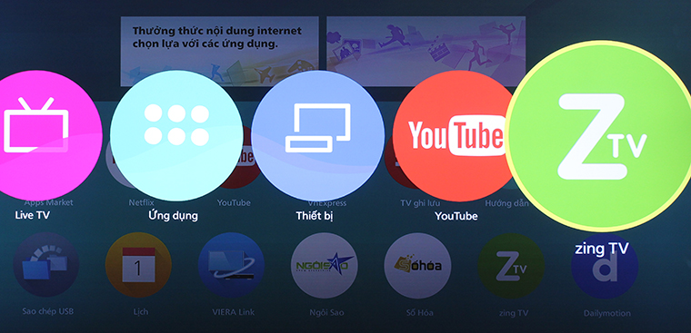 Cách sắp xếp màn hình trang chủ Smart tivi Panasonic giao diện Firefox