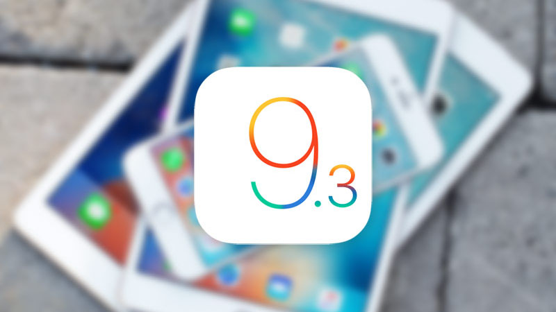 iOS 9.3.3 iOS 9.3.3
