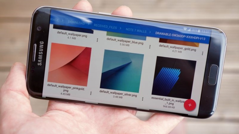 Tải hình nền chính thức Samsung Galaxy Note 7