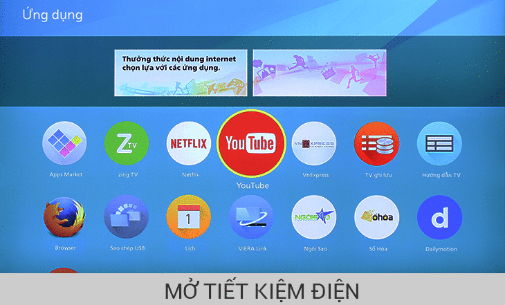 Cách bật chế độ tiết kiệm điện trên Smart tivi Panasonic giao diện Firefox > Chế độ tiết kiệm điện trên tivi