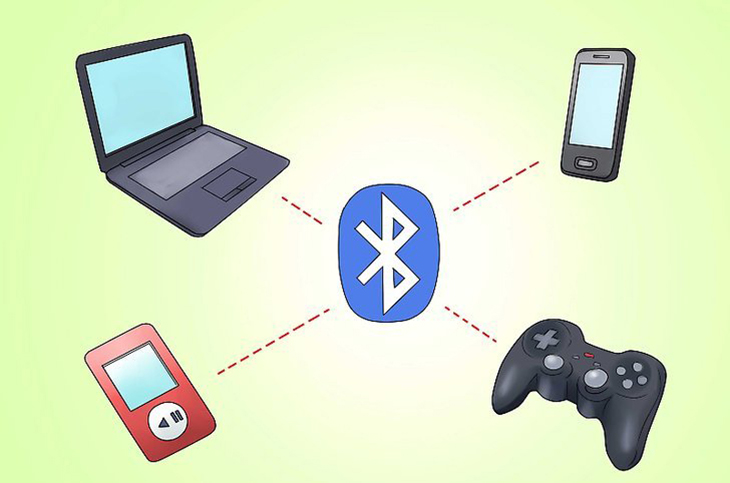 Các chuẩn Bluetooth trên điện thoại phổ biến hiện nay > Bluetooth giúp hỗ trợ kết nối đa dạng với nhiều loại thiết bị khác nhau